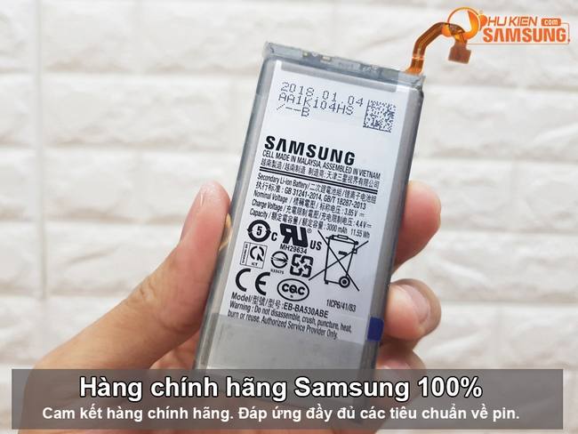 Thay Pin Galaxy A8 2018 chính hãng giá rẻ Hà Nội